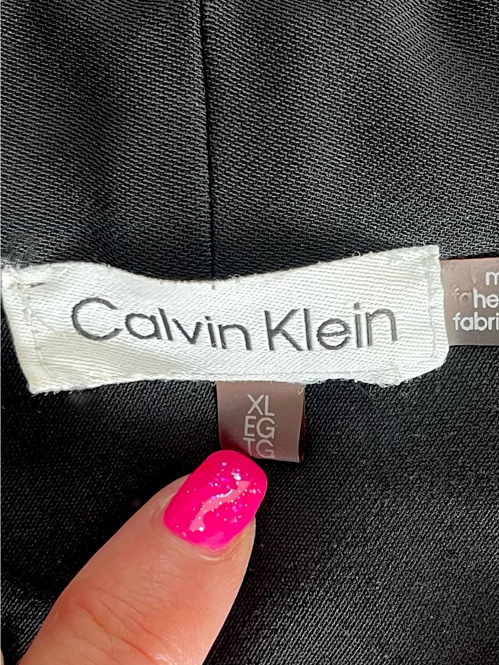 Calvin Klein Sleeveless Black V-Neck Women’s Top! - Picture 5 of 5